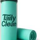 Taily Clean Quick-Dry Microfiber Towel for Pets and Everyday Use  Portable, Ultra Absorbent, Machine Washable (Aqua Green)