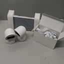 Simsky Baby Monitor with 2 Cameras, 7" UHD Split-Screen Touch Display | 4MP Dual Cameras with Wall Mount, 6X Zoom | AI Detection, App Remote Access, 32GB Local Storage, Hack-Proof Encryption