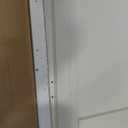Farmhouse Storage Cabinet with 2 Adjustable Shelves, Bathroom Cabinet with 4 Doors, Kitchen Cabinets, Cupboard for Kitchen, Living Room, White