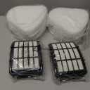 2 + 4 Pack Filters for Shark Vacuum Navigator Lift Away Filter Replacement ZU503AMZ NV350 NV351 NV352 NV355 NV356E NV357 NV360 NV370 UV440 UV540, Parts XFF350 XHF350