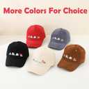 Kids Boys Girls Embroidered Baseball Caps Baby Sun hat Toddler Dinosaur Trucker Hats Summer Hats3-8years