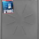 Camco Washing Machine Drain Pan | 31-inches x 35-inches (OD); 29-inches x 33-inches (ID) | Pewter (20788) (30.5" x 34.5")