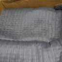 DEXI Bathroom Runner Rugs 60x24, Non Slip Chinelle Bath Mat, Dark Taupe