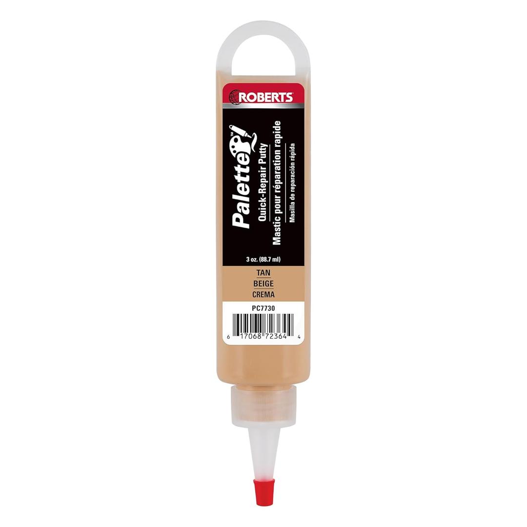 ROBERTS Palette Quick-Repair Putty for Wood, Laminate & Vinyl - Tan