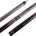36 Inch/ 42 Inch/ 48 Inch Short Pool Cue Stick for Kids, Canadian Maple Billiard Cues for Tight Spaces, 2024, Grey 42"