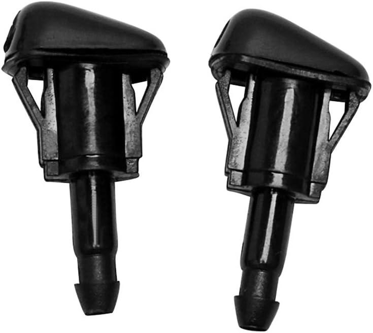 5113049AA Direct Replacemnt for 08-18 DODGE GRAND CARAVAN, 08-17 CHRYSLER TOWN & COUNTRY,09-14 VOLKSWAGEN ROUTAN Adjustable Durable Front Lh or Rh Windshield Wiper Washer Jet Nozzle Spray Sub Assembly