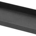 Yamazaki Home Space Saving Vanity Tray Steel + 4" x 8.5" + Black