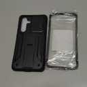 Poetic Revolution Case for Samsung Galaxy A36 5G, [Slide Camera Cover] [Screen Protector Works with Fingerprint ID] Military Grade Rugged Shockproof Galaxy A36 Phone Case with Kickstand, Black