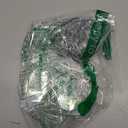 Bathway Chrome Shower Curtain Rings - 12 Pcs Anti-Drop, Rust Proof Metal Shower Hooks for Curtain Rod