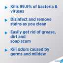 CloroxPro Clorox Clean-Up Disinfectant Cleaner with Bleach Spray, 32 Ounces Each (Pack of 9) (35417)