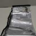 JenKin Luggage Protector Suitcase Cover PVC Waterproof Travel Suitcase Fits Most 20" to 30"24" (16.1" L x 11.0" W x 24.0" H)