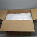 Thomasville 100% Cotton Herringbone Bed Pillow with Supportive Gusset for Side, Back and Stomach Sleepers, Set of 2, Standard/Queen Size Pillows 18"x26" (White)