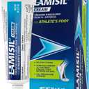 Lamisil Athlete's Foot Cream, 1 Week Treatment, Prescription Strength Terbinafine Hydrochloride, Fast Symptom Relief, Cures Most Athlete's Foot, 30 g (1 oz) - 1 pk