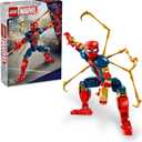 LEGO Marvel Iron Spider-Man Construction Figure Building Toy - Kids Pretend Play Posable Action Figures for Boys & Girls, Ages 8+ - Gift for Birthdays - 76298