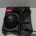 Ionic Hair Dryer with 3500W Motor, 3 Heat/2 Speed Settings, 2 Nozzles, 1 Diffuser for Professional Home Salon Use - Purple