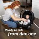 Graco SnugRide SnugFit DLX Infant Car Seat, Baby Car Seat Rear Facing with Anti-Rebound Bar, Car Seat with Adjustable Base and 5 Recline Positions, Spencer, Set name: DLX with Snuglock, InRight Latch & Rapid Remove, Manufacturing Date 2026-04-28