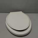KOHLER 20110-96 Brevia, Slow Close Toilet Seat, Elongated Toilet Seat, Grip-Tight Bumpers Quick-Attach Hardware, Biscuit