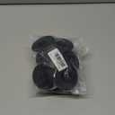 6 PCS Pool Strainer Wall Plugs for Above Ground Swimming Pools Stopper Replacement Compatible for Intex Bestway Coleman Filter Pump Water Stopper Drainer (Black)