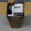Kebada W1 Work Gloves for Men and Women, PU Coated Safety Gloves with Grip, Touchscreen, Ideal for Warehouse Package Handling, Construction, Gardening, 12 Pairs Gray Small