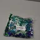 16 ft Ocean Themed Garland Ocean Beaded Starfish Shell Decor Coastal Beaded Beach Garland for Mantle Fireplace Summer Wedding Home Decor Supply(Green)