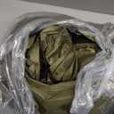 GEERTOP Large Car Awning Tarp for Camping Backpacking Tarp SUV Tailgate Truck Canopy Sun Shade Waterproof Outdoor Rear Vehicle Awning Shelter for Van, MPV, Campers (Lunar Green)