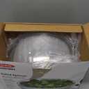 OXO Good Grips Salad Spinner | Lettuce Spinner | Fruit Washer | Fruit Washing Bowl with Strainer | Vegetable Cleaner | Salad Cleaner | Lettuce Washer | 6.22 Quart Capacity (White)