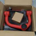 Front Upper Control Arms for 2-4" Lift 2004-2020 Ford F150, Tubular Control Arms Replacement OEM Factory Arms, PU Bushing, 2 Replacement Ball Joints, Wrinkle Red
