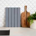 HavenMat Large Stone Dish Drying Mat (24x16) with Bamboo Rack & Brush | Quick-Dry Diatomite Counter Mat for Dishes, Glassware, Plants & Pets | Grey Kitchen Drying Stone (Grey)