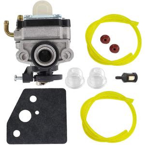 AISEN Carburetor for Craftsman 4 cycle mini tiller 316.292711 Fuel Line Filter Primer Bulb Carb Gasket