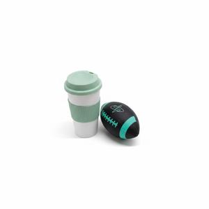  Reusable Coffee Cup and a Small Soft Football