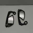 BriskMore Bike Handlebar Mirrors 1 Pair, High–Definition Convex Scratch Resistant Glass Lens,Safe Rearview Bicycle Mirrors(Right And Left Side) BT-016