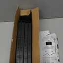 Kitsure Shoe Rack - Non-Woven Shoe Rack Shelf, Shoe Organizer for Closet, Entryway, Garage & Corridor, Stackable Shoe Shelves, 27.5" Wide - 3 Tier, Black