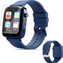 Smart Watch for Kids with 26 Puzzle Games, HD Touch Screen Kids Watch, Camera, Music Player, Alarm Clock, Calculator, Pedometer, Learn Card  12/24hr Toys for Age 312 Year Old, Birthday Gift for Boys