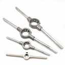 RUIAN 1-7/9 Inch /45mm Round Die Stock Handle Wrench, Die Threading Wrench for Metric M18-M22 / 34mm-45mm Round Die, Thread with Knurled