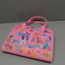 Gojmzo Busy Board Montessori Toys for Toddler Girl Birthday Gifts, Busy Book Sensory Toys for Toddlers, Learning Educational Toddler Travel Activities Pink/P8