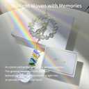 Pet Memorial Suncatcher - Dog Memorial Gifts for Loss of Dog, Cat Bereavement Gifts, Sun Catchers Indoor Window, Crystal Suncatcher for Cat Lovers, Garden Decor, House Decor