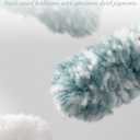 Large Bathroom Rugs Non Slip, Chenille Bath Mat Shower Rug Soft Water Absorbent Bathmat Bath Rug in Front of Bathtub Sink Bathroom Floor, Quick Dry Machine Washable, 24" x 43" Sea Green