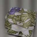 TOMPOP Tapestry Vintage Floral Border Herbs Wild Flowers Botanical Engraving Style Colorful Field Vegetation Home Decor Wall Hanging Living Room Bedroom Dorm 60x80 inches