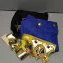 Dormstop Boys Prince Charming Costume Kids Royal Prince Dress Up for Cosplay Fairytale Ball Halloween Birthday Party Outfit M