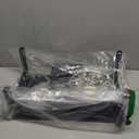 Elevated Dog Bowls Black, 4 Height & Angle Adjustable Raised Dog Bowl Stand, Elevated Dogs Bowl Station for Medium Sized, Sturdy Bamboo Dogs Feeding Station with 2 Stainless Steel Dishes (48oz/6cup)