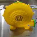 Bounce House Blower, 550W/0.73HP Commercial Air Blower with Double-Sided Fan Blade Design, Strong Wind and Great Heat Dissipation Properties for Bouncy Castle, Jump Slides, Arch, Inflatables