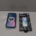 Lanhiem Magnetic for iPhone 15 Pro Max Case, IP68 Waterproof Dustproof Case, [Compatible with Magsafe] [Built-in Screen Protector] Full Body Heavy Duty Rugged Phone Cover 6.7 inch, Blue/Clear