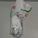 Pigort 3 Pieces Metal Flowers Wall Arts - Rustic Farmhouse Decor Minimalist Flower Wall Decors for Living Room Bathroom Bedroom Dining Room-Housewarming Gifts (Orange Blue)