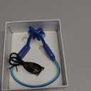 Mehomeli Kids Headphones, Bluetooth 5.2 Air Conduction Open Ear Headphones, 85dB Volume Limiting, Stereo Sound with Mic, IPX5 Waterproof, 20H Playtime, Perfect for School and Outdoor Activities-Blue