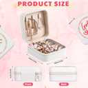 Kenning 9 Pcs Girls Trip Gifts Favors Bulk Girls Weekend Jewelry Box Earring Ring Organizer Box for Women Bestie Bride Wife Mom for 2026 Travel Summer Holiday Wedding Anniversary