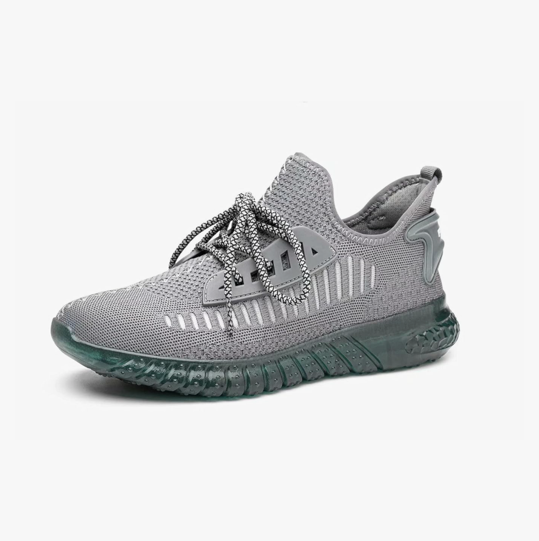 Furuian Steel Toe Shoes for Men Comfortable Safety Work Shoes Non Slip Steel Toe Sneakers Warehouse Industry Contstruction Work Sneakers, Size: 10.5 Men/12 Women