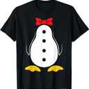Penguin Kids Halloween Costume Design for Boys Girls T-Shirt, S
