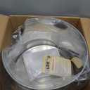 Stainless Steel Litter Box Metal with Integrated Round for XL/XXL Big and Multi Cats, 12" High Wall High Side, Odor Control, Easy to Clean, Durable, Includes Stainless Steel Scoop