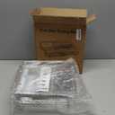 MAJALiS Small Expandable Over The Sink Dish Drying Rack Drainer In Stainless Steel Metal For Kitchen, Counter Space Saving Compact Plate Dryer Strainer Adjustable Hanging Inside Sink Wire Drain Holder (Silver)