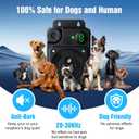 Anti Barking Device for Dogs, Dog Bark Deterrent Devices,3 Modes Ultrasonic Bark Box with Remote Control, Anti Barking Device Long Range 50ft, for Indoor & Outdoor Use (2026 Upgrade)